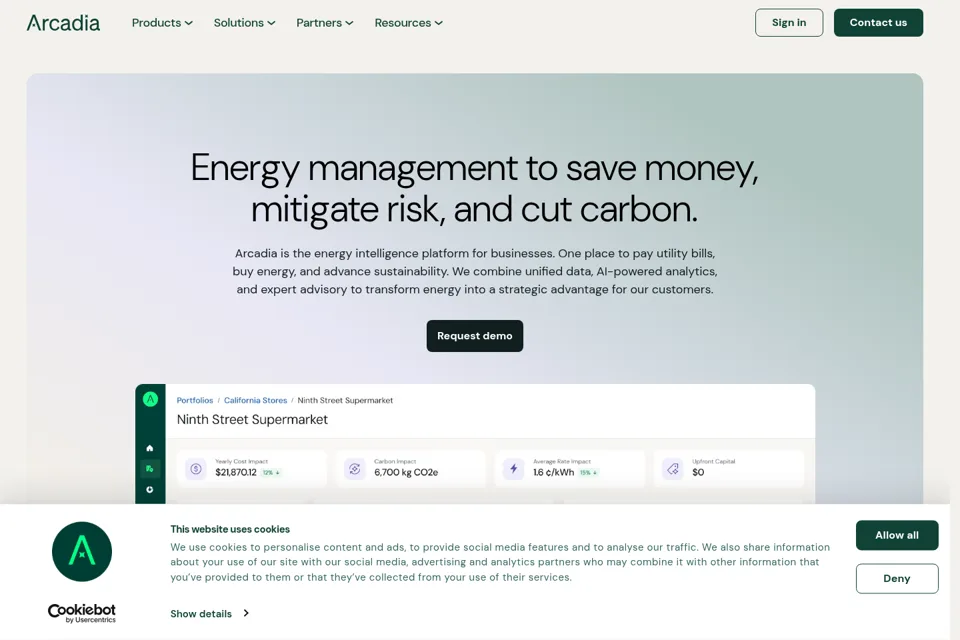 Landing page preview