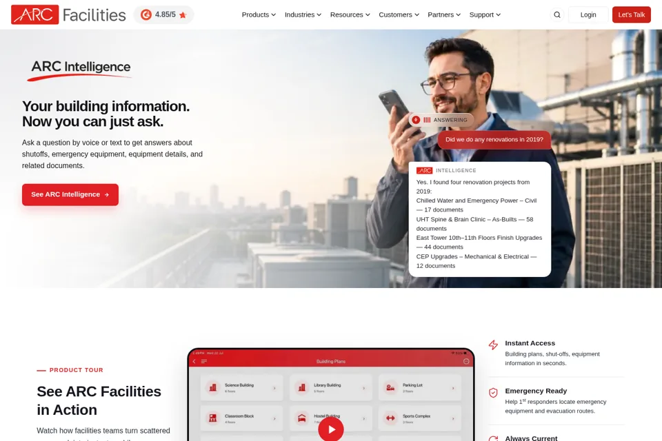 Landing page preview