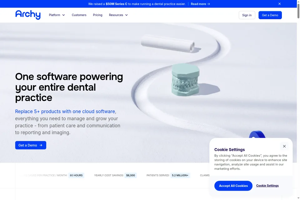 Landing page preview