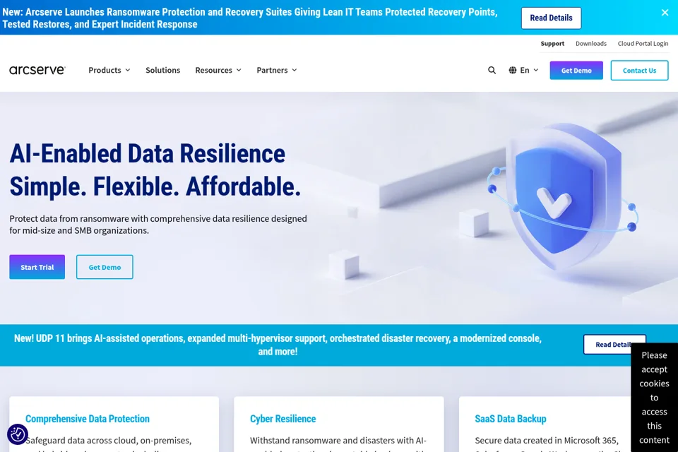 Landing page preview