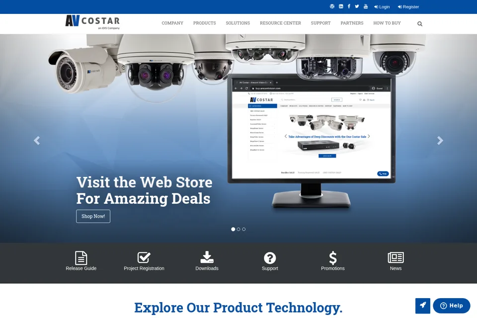 Landing page preview