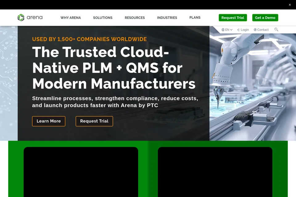 Landing page preview