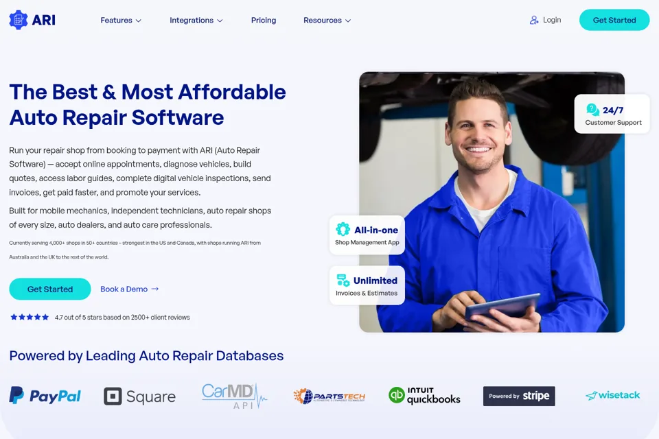 Landing page preview