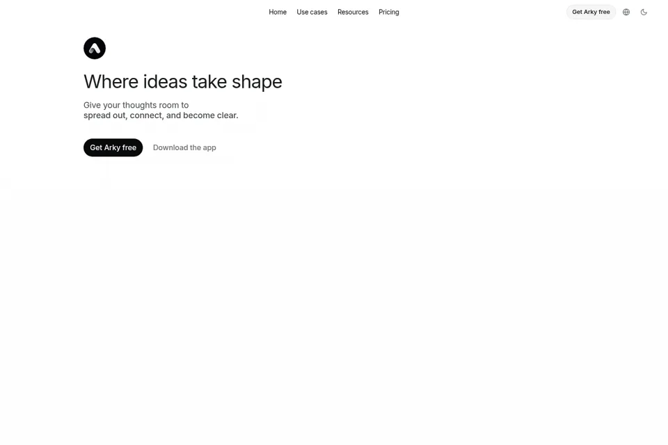Landing page preview