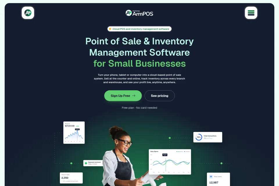Landing page preview