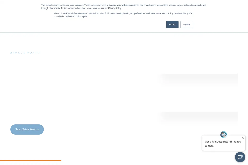 Landing page preview