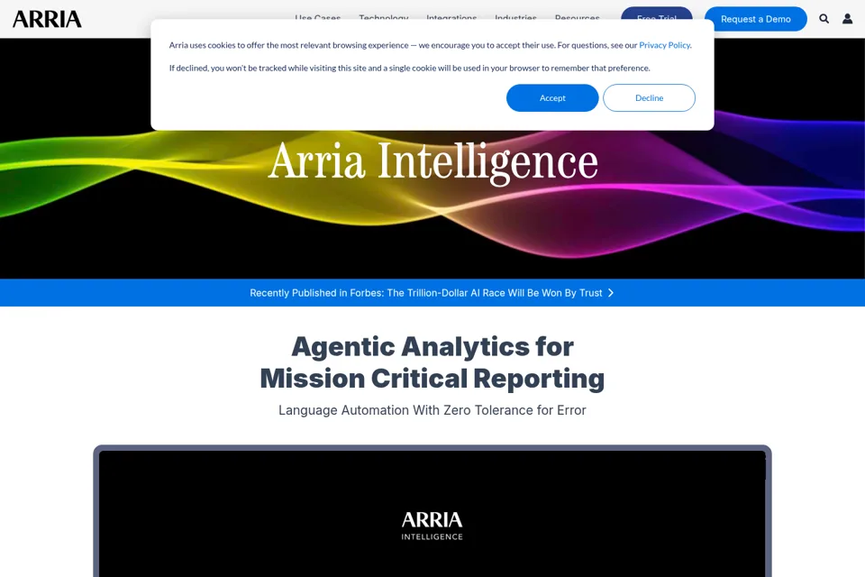 Landing page preview