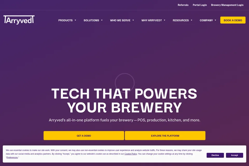 Landing page preview