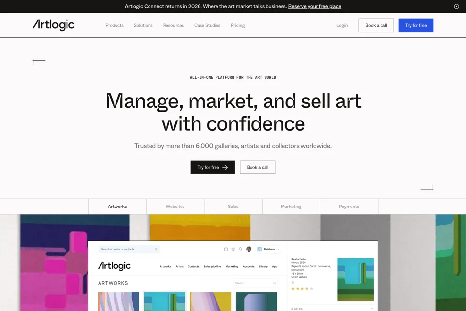 Landing page preview