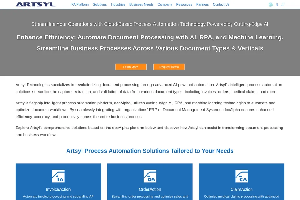 Landing page preview