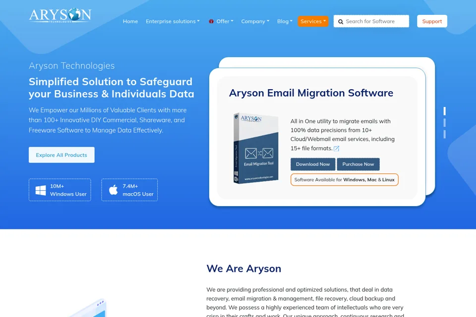 Landing page preview