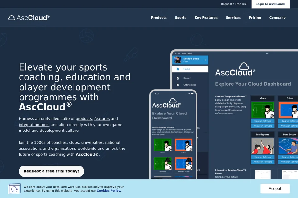Landing page preview