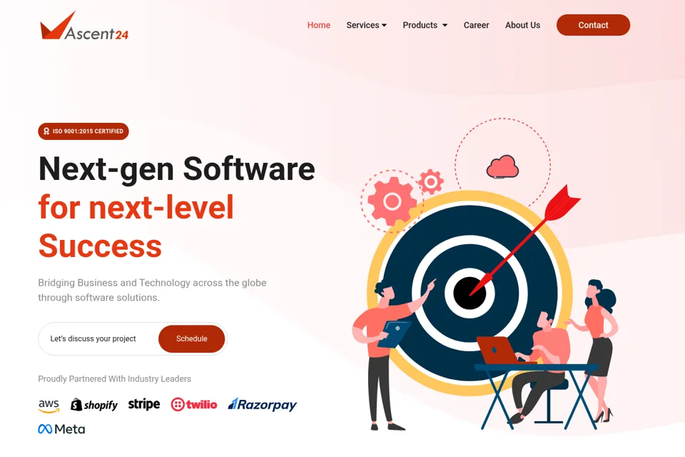 Landing page preview