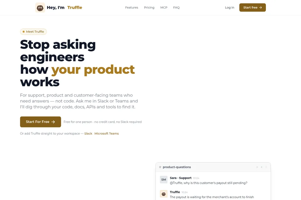 Landing page preview
