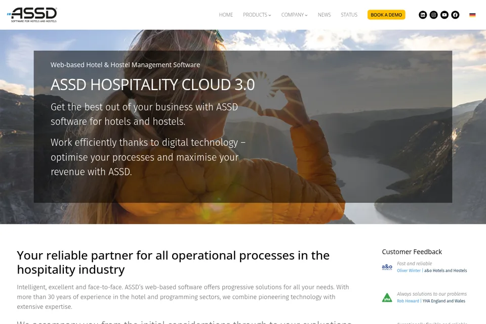 Landing page preview