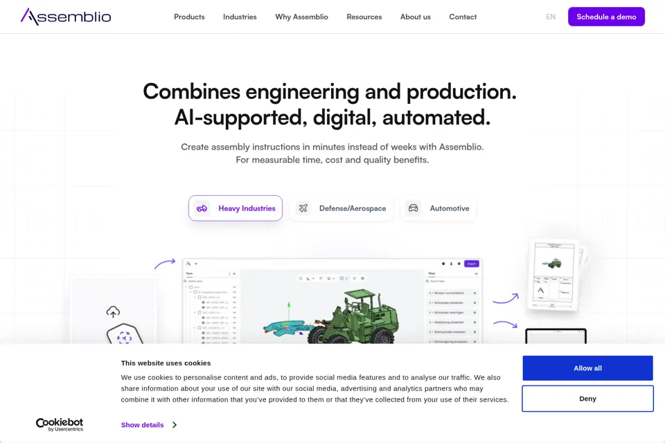Landing page preview