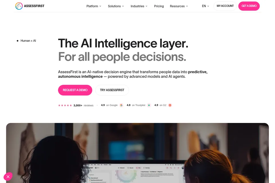 Landing page preview