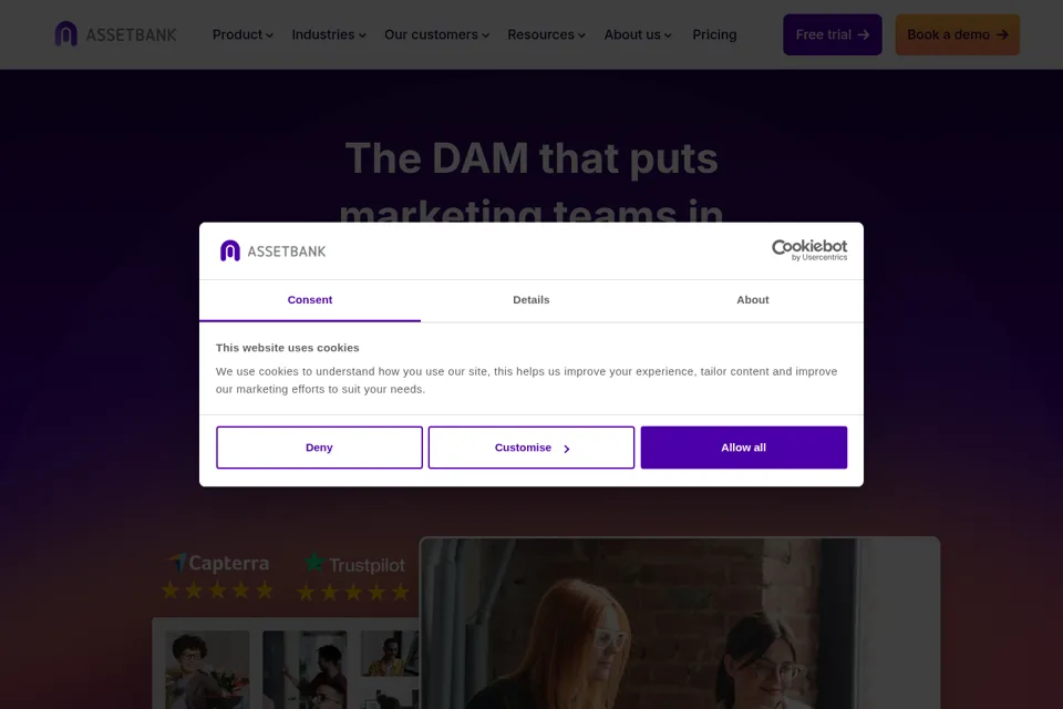 Landing page preview