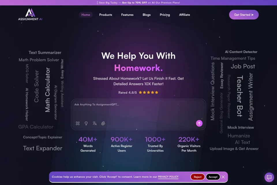 Landing page preview