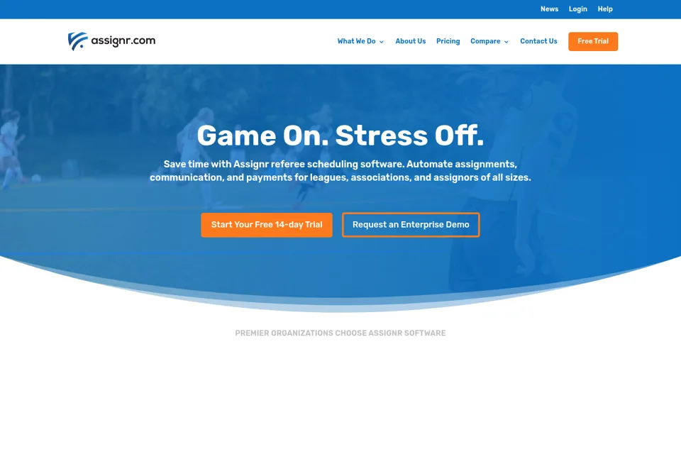 Landing page preview
