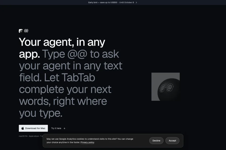 Landing page preview