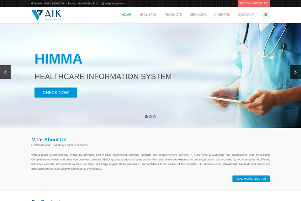 Landing page preview