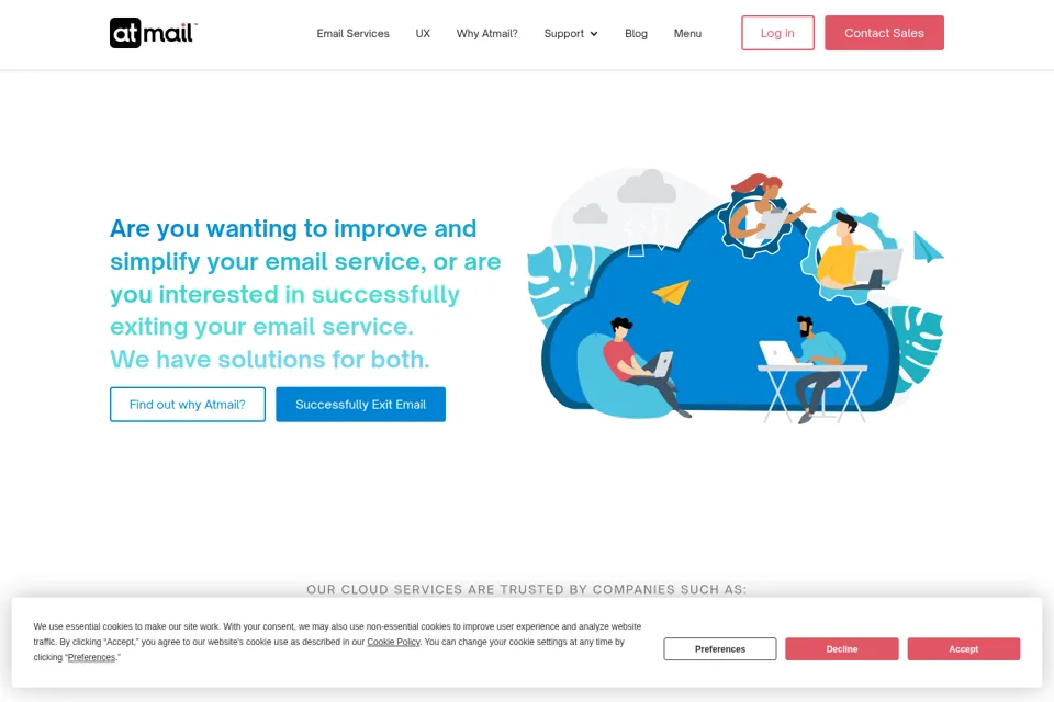 Landing page preview