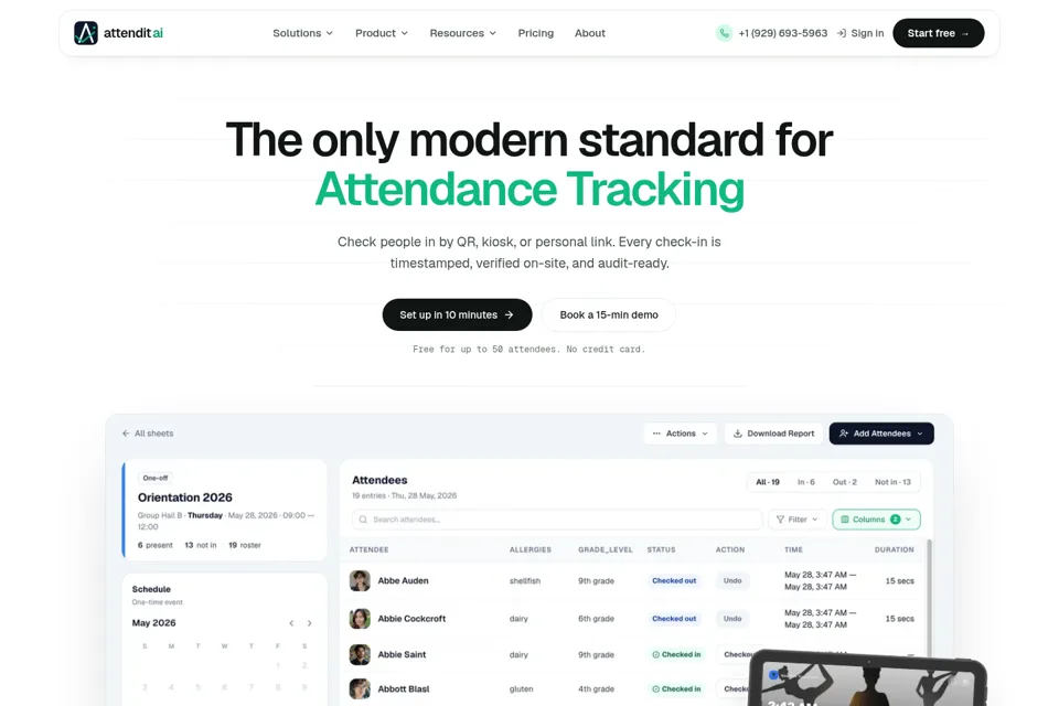 Landing page preview