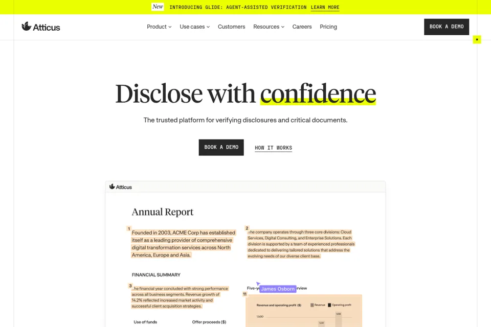 Landing page preview