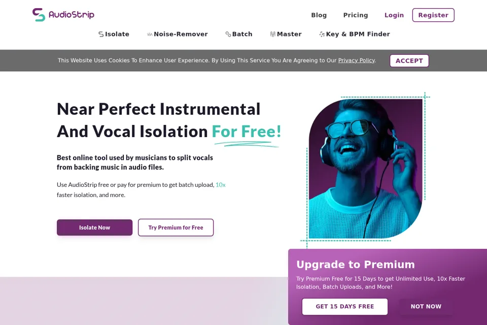Landing page preview