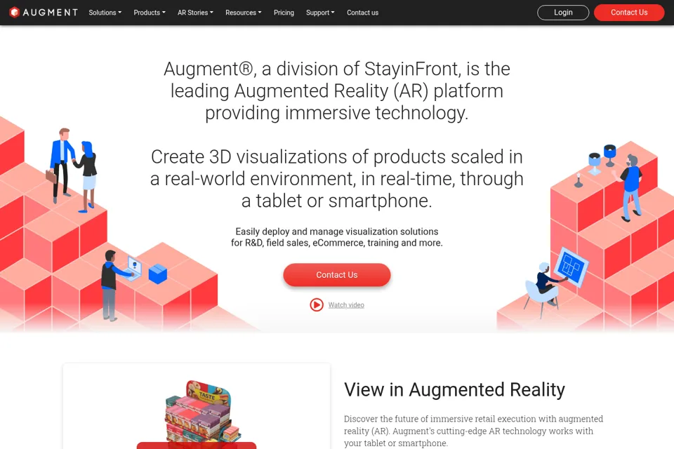 Landing page preview