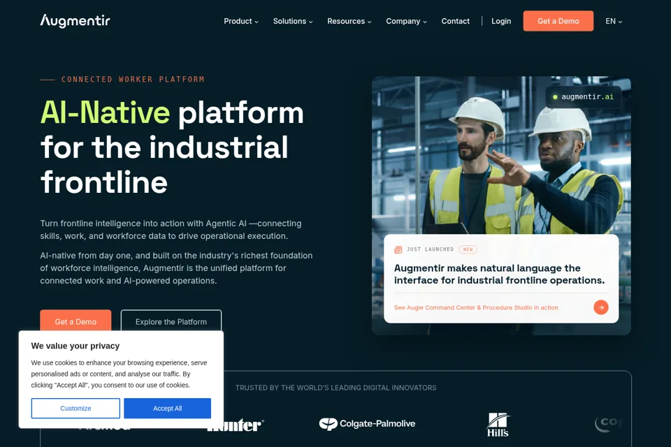 Landing page preview