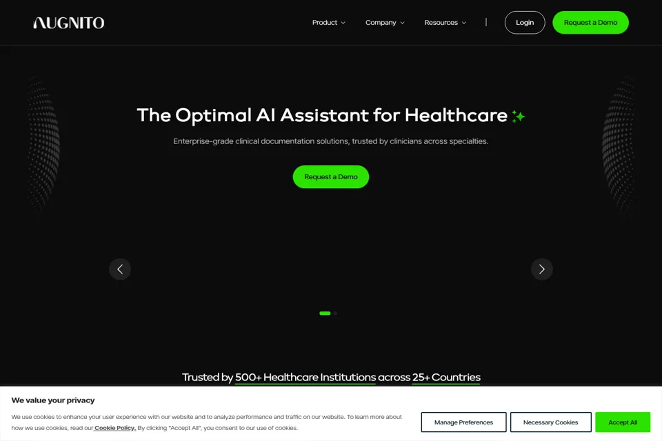 Landing page preview
