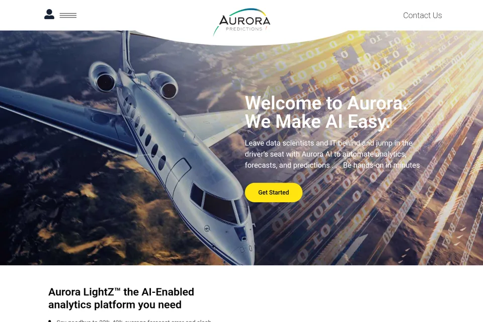 Landing page preview