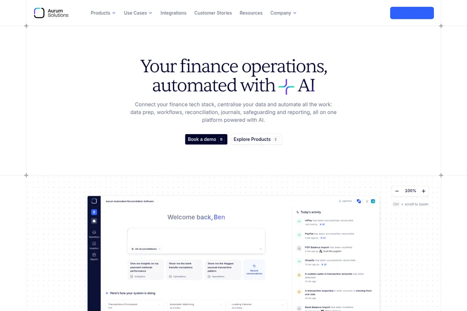 Landing page preview