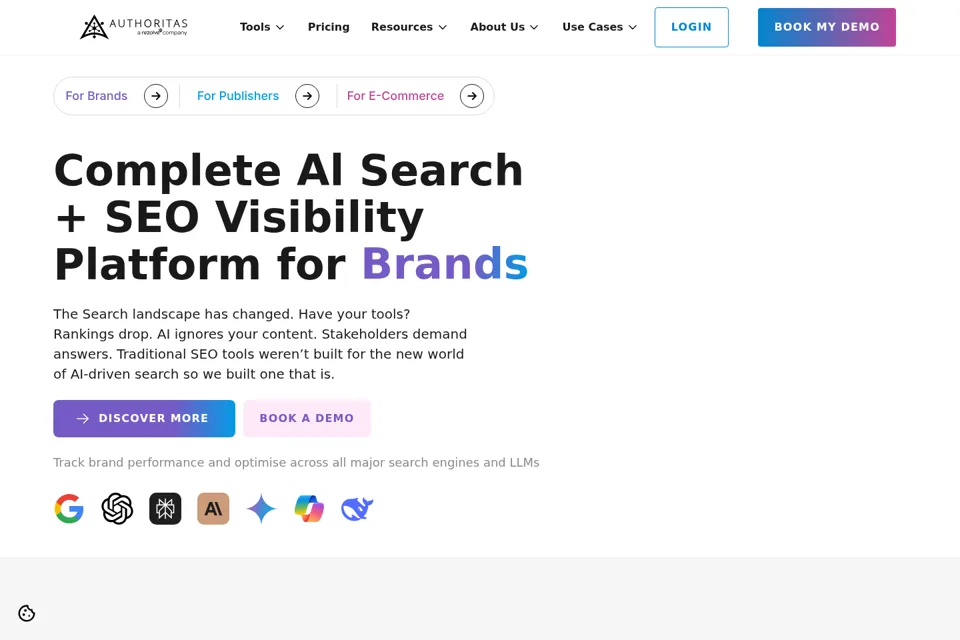 Landing page preview