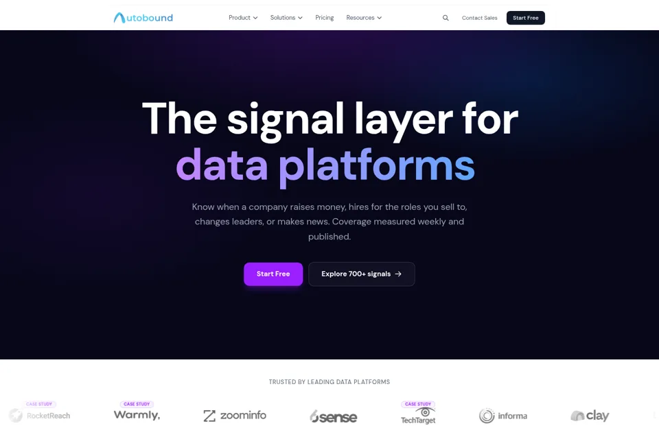 Landing page preview