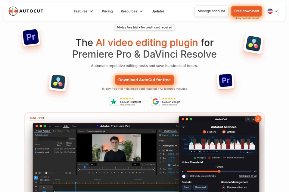 Landing page preview