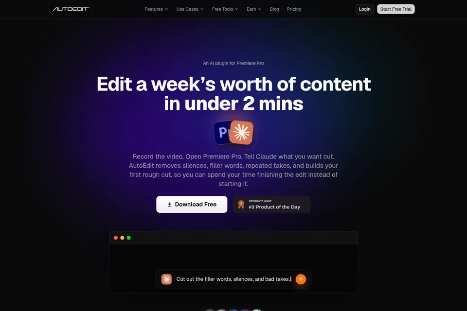 Landing page preview
