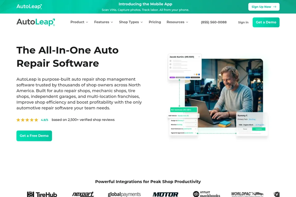 Landing page preview