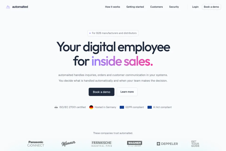 Landing page preview