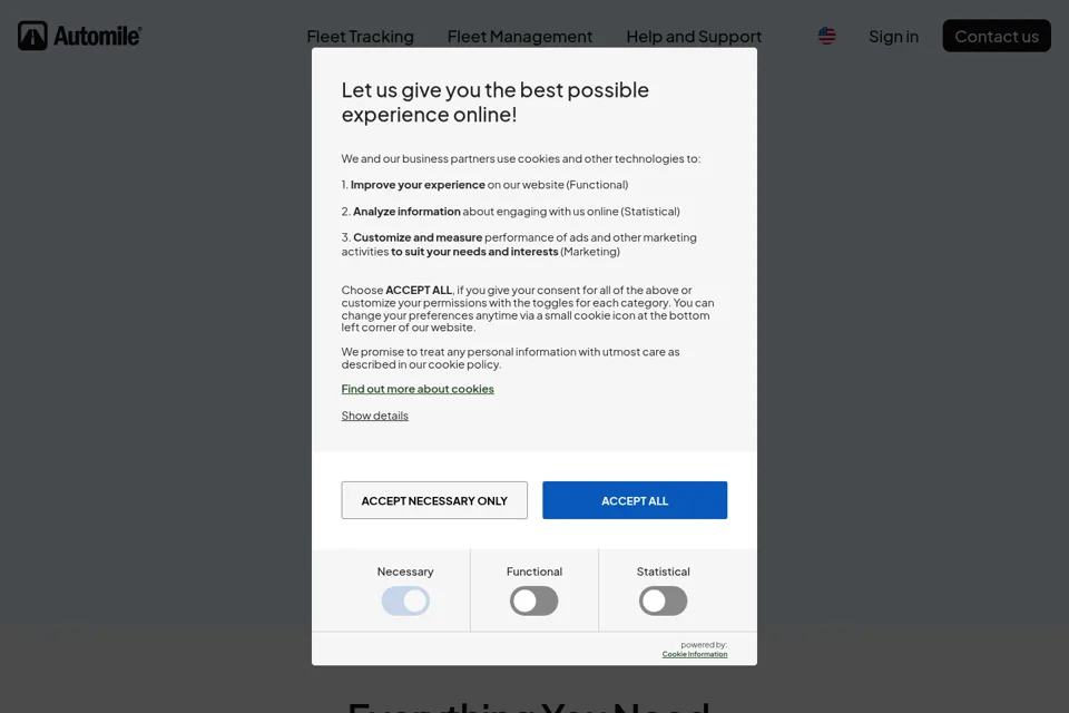 Landing page preview
