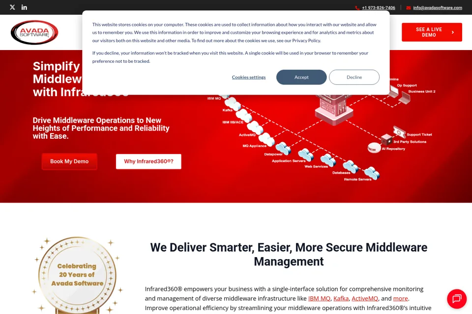 Landing page preview