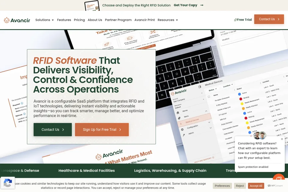 Landing page preview