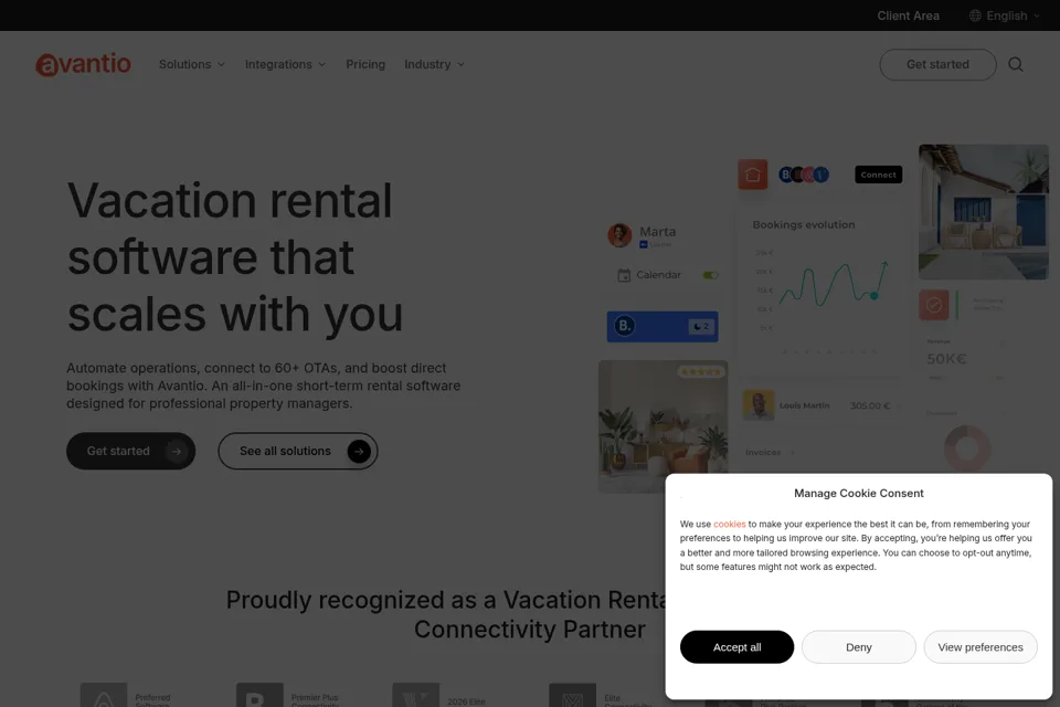 Landing page preview