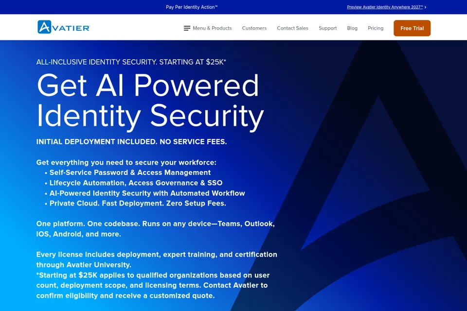 Landing page preview