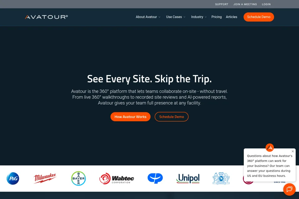 Landing page preview
