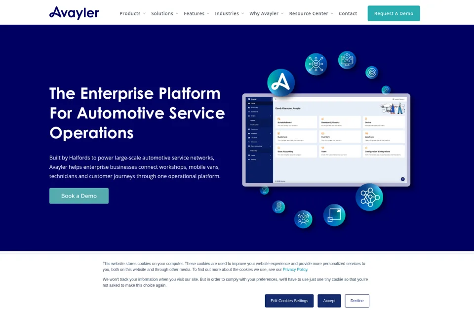 Landing page preview