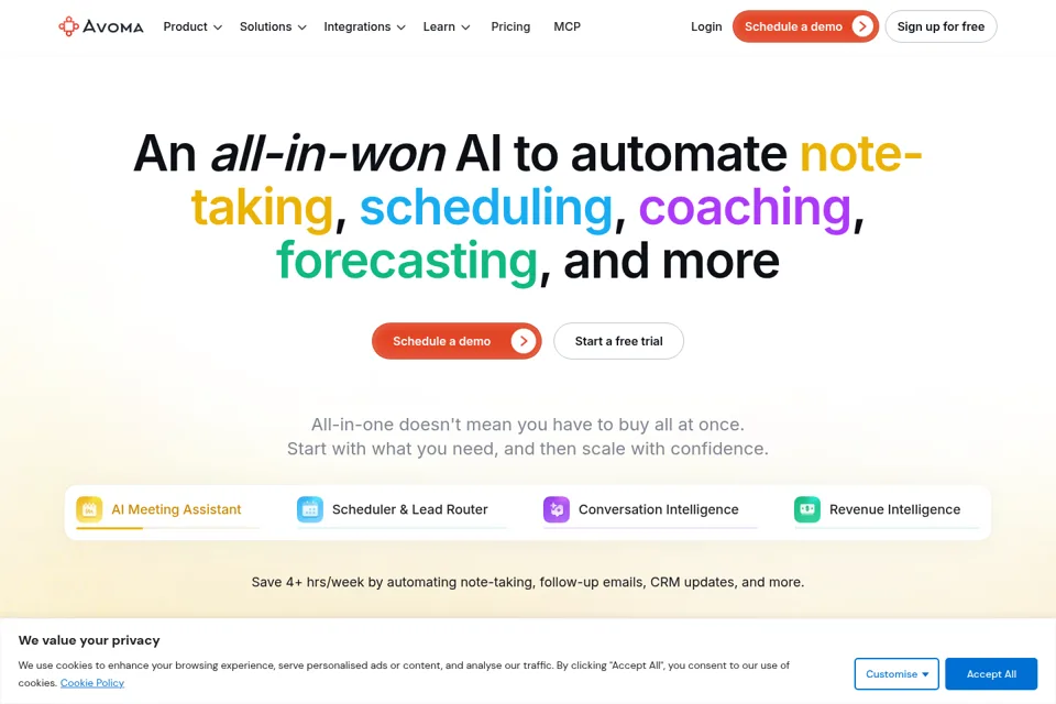 Landing page preview
