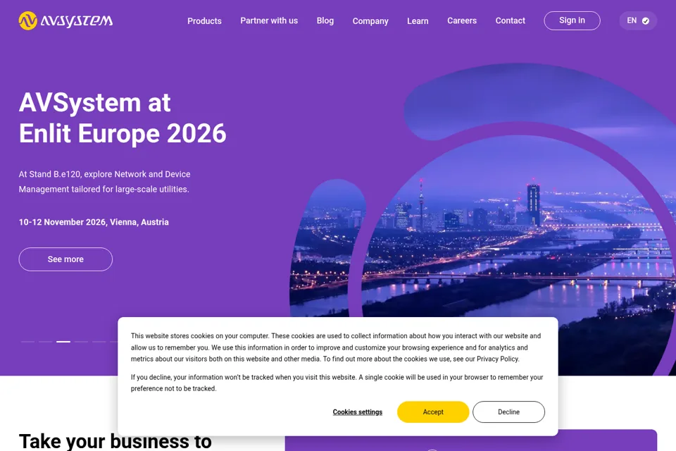 Landing page preview